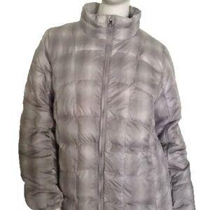 EDDIE BAUER Goose Down Insulated Quilted Parka Coat Jacket NWT size L